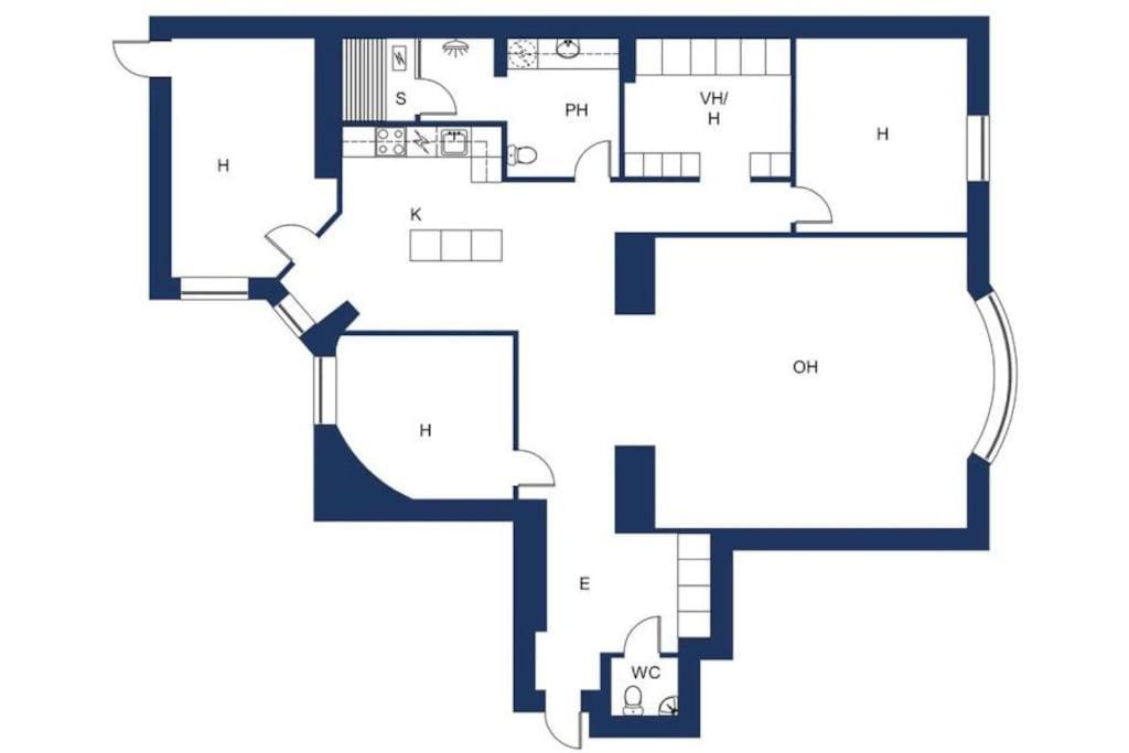 2Ndhomes Stunning 126 M2 3Br Apartment With Sauna In Helsinki City Center Exterior foto